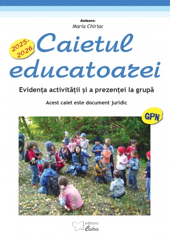 Caietul educatoarei pentru gradinite cu program normal 2025-2026 (A4 cu spira plastic) Caietul educatoarei pentru gradinite cu program normal 2025-2026 (A4 cu spira plastic)