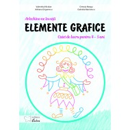 Arlechino ne invata elemente grafice - caiet de lucru pentru 4-5 ani