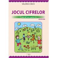 Jocul cifrelor (Invat sa numar) - Caiet de lucru pentru 2+ ani