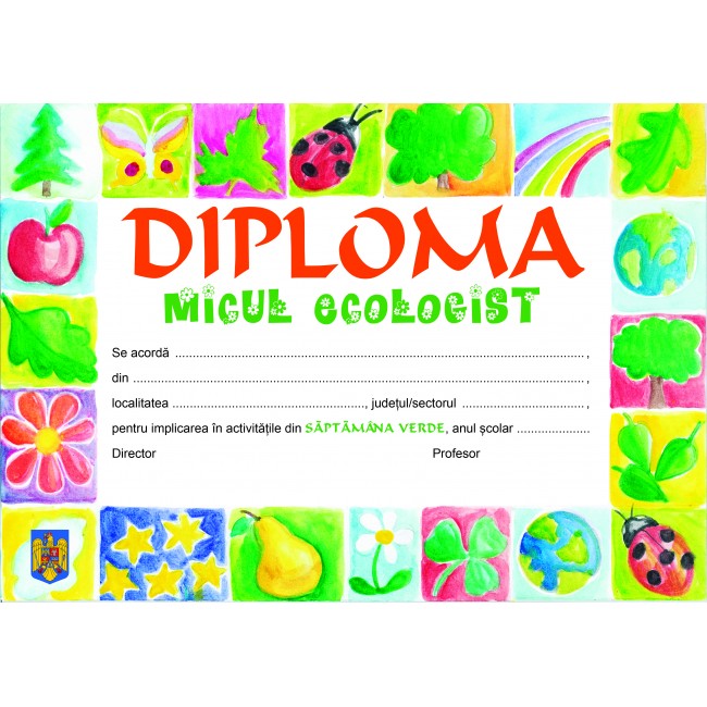 Diploma Saptamana Verde (Micul Ecologist)