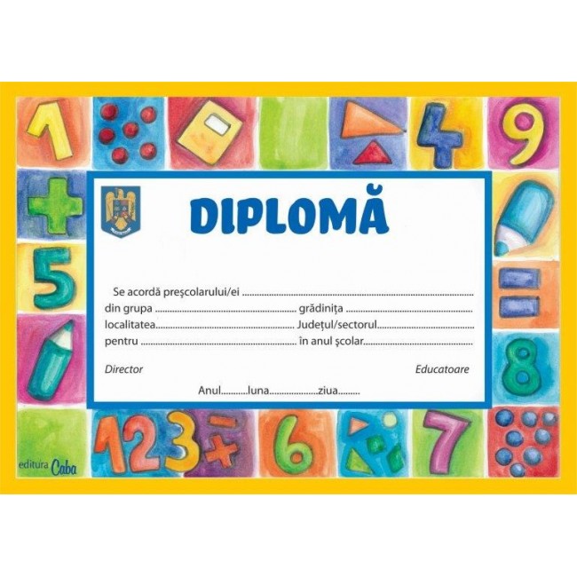 Diploma - Micul matematician