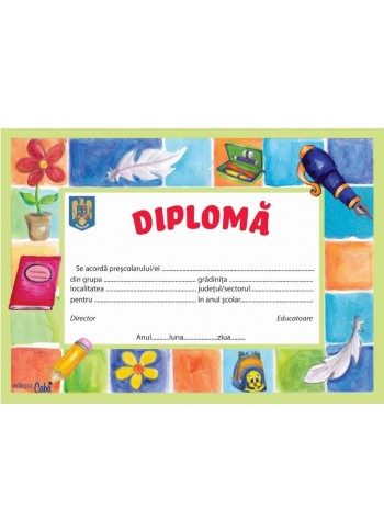 Diploma - Micul scriitor
