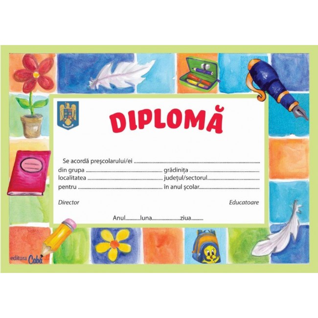 Diploma - Micul scriitor