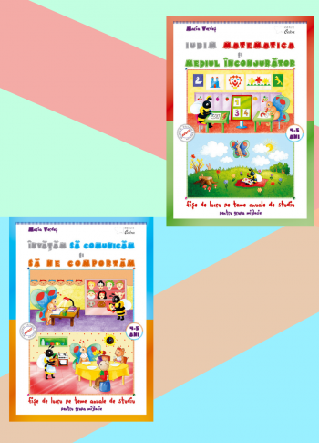 Set de auxiliare pentru grupa mijlocie (4-5 ani) - varianta 3