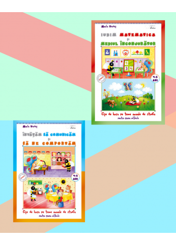 Set de auxiliare pentru grupa mijlocie (4-5 ani) - varianta 3
