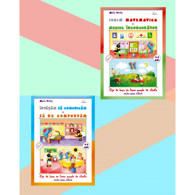 Set de auxiliare pentru grupa mijlocie (4-5 ani) - varianta 3