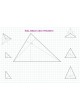 "Linii importante in triunghi" (set 8 planse A3 color plastifiate + 4 folii A4 transparente + 4 fise de lucru A3)