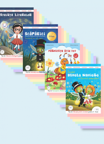 Set de auxiliare pentru grupa mare (5-6 ani) - Parada gâzelor