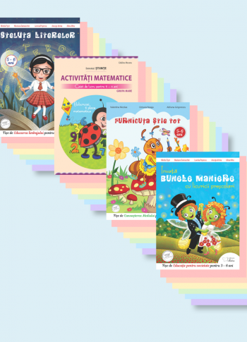 Set de auxiliare pentru grupa mare (5-6 ani) - Parada gâzelor