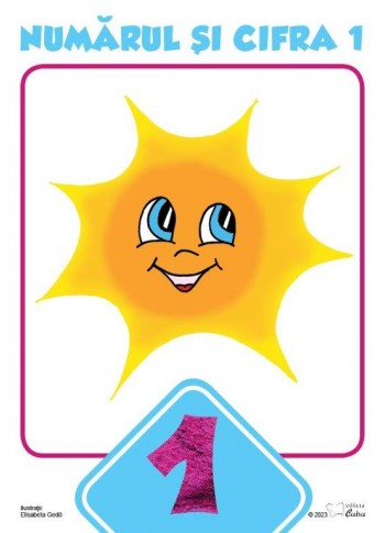 Set NUMERELE 0-10, planse format A3, plastifiate