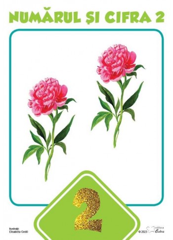 Set NUMERELE 0-10, planse format A3, plastifiate