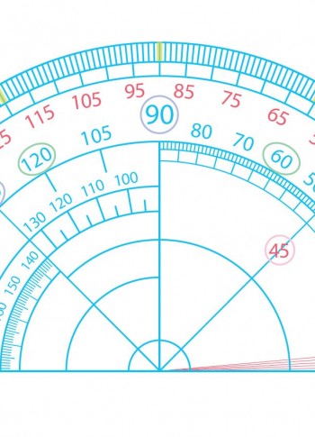 Raportor - plastifiat, transparent (format A3)