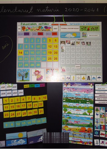 Intalnirea de dimineata - Calendarul naturii 2025-2037 (cu 5 piese) 