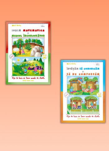 Set de auxiliare pentru grupa mare (5-6 ani) - varianta 2