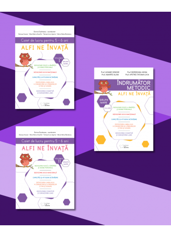 Set pentru grupa mare (5-6 ani) - „Alfi ne învață”