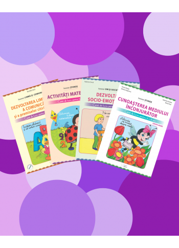 Set de auxiliare pentru grupa mare (5-6 ani) - varianta 1