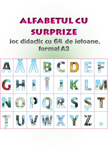 JOC EDUCATIV Alfabetul cu surprize 