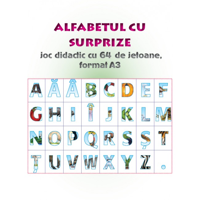 JOC EDUCATIV Alfabetul cu surprize 