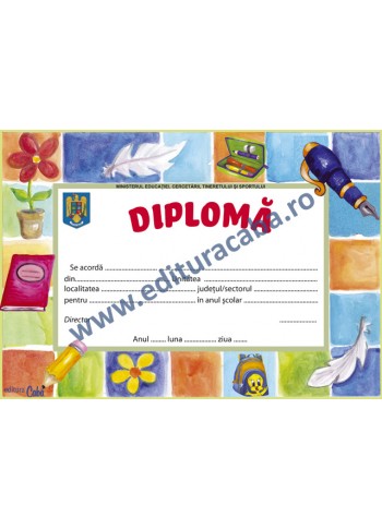 Diploma - rechizite