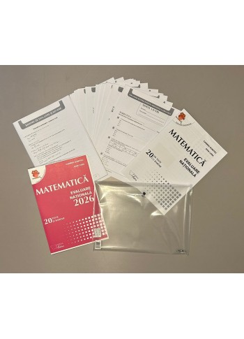 Matematica - Evaluare Nationala 2026 (mapa cu 20 teste si bareme)