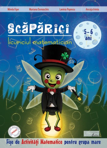 Scaparici, licuriciul cu sclipici - Activitati matematice 5-6 ani