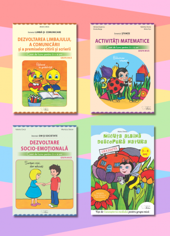 Set de auxiliare pentru grupa mica (3-4 ani) - varianta 1