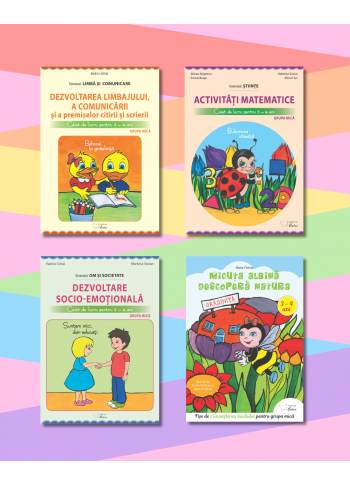 Set de auxiliare pentru grupa mica (3-4 ani) - varianta 1