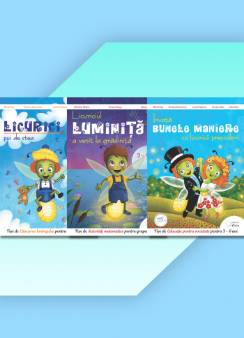 Set de auxiliare pentru grupa mica (3-4 ani) - Licuricii cei mici