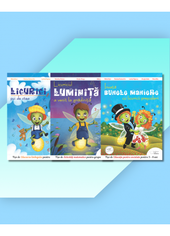Set de auxiliare pentru grupa mica (3-4 ani) - Licuricii cei mici