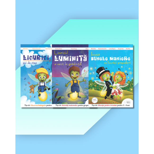 Set de auxiliare pentru grupa mica (3-4 ani) - Licuricii cei mici