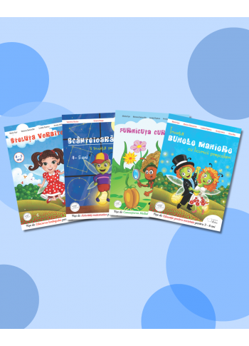Set de auxiliare pentru grupa mijlocie (4-5 ani) - varianta 2