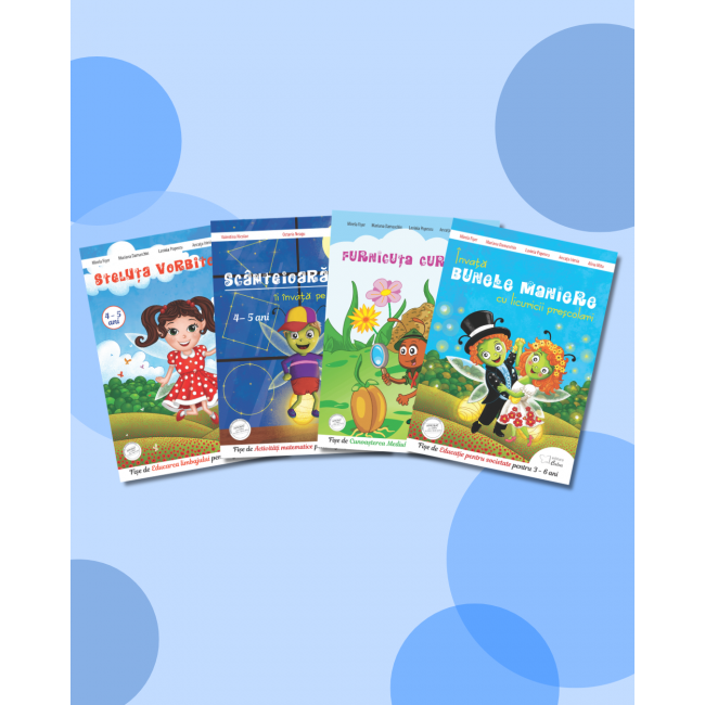 Set de auxiliare pentru grupa mijlocie (4-5 ani) - varianta 2