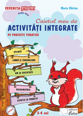 Activitati integrate pe proiecte tematice pentru 3-4 ani