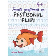 Exersez semne grafice cu Pestisorul Flipi pentru 4 ani + 