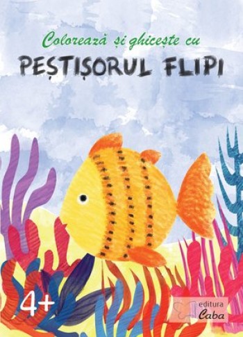 Colorează și ghicește cu Pestisorul Flipi 4 ani +