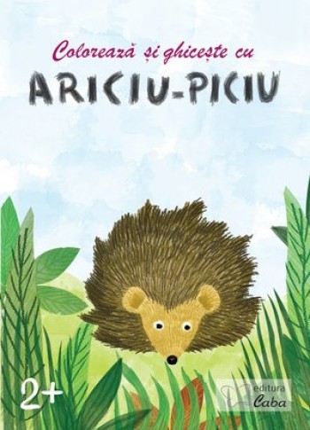 Colorează și ghicește cu Ariciu-Piciu 2 ani +