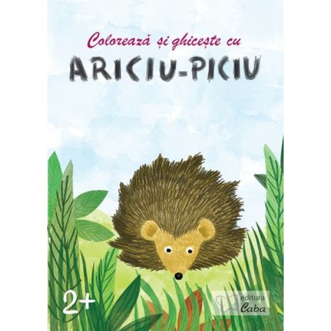 Carte de colorat: Ariciu Piciu pentru 2 ani + (A5)