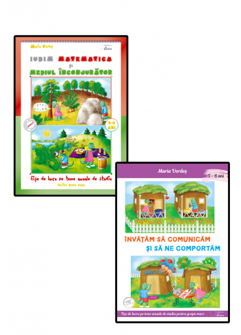 Set de auxiliare pentru grupa mare (5-6 ani) - varianta 2 (IMM+ICC)