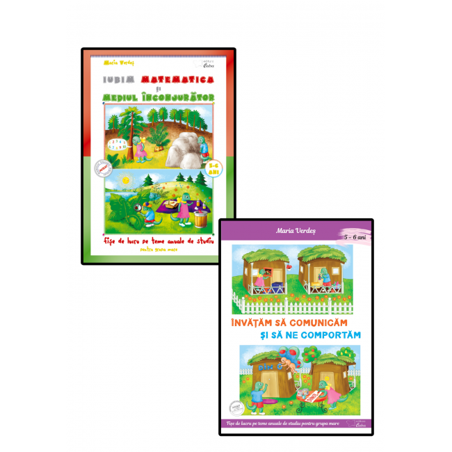 Set de auxiliare pentru grupa mare (5-6 ani) - varianta 2 (IMM+ICC)